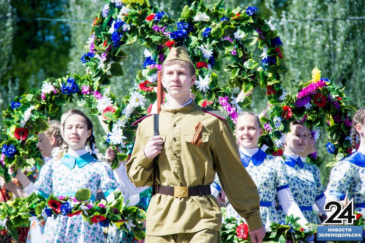 Фоторепортаж со Дня Победы-2023 в Зеленодольске