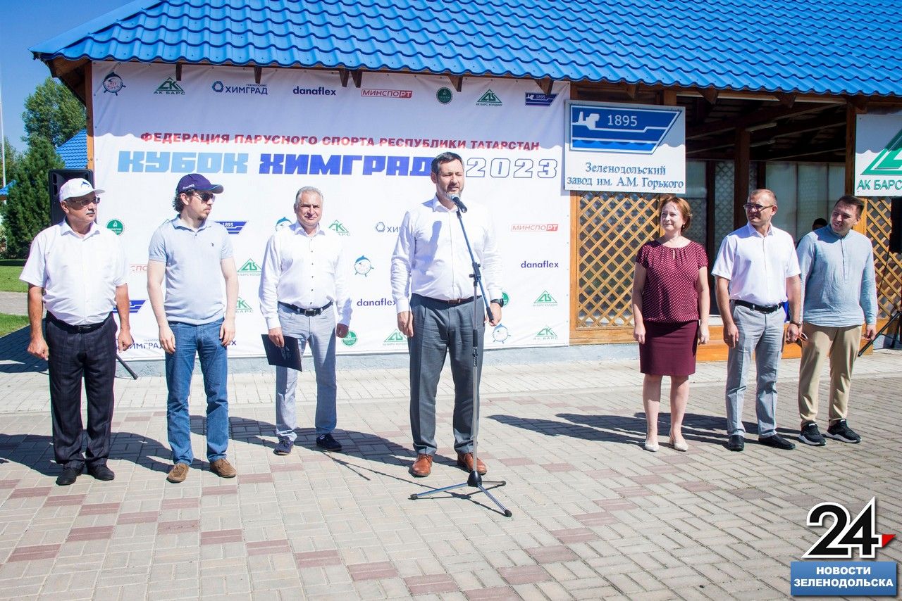 В Зеленодольском яхт-клубе «Дельфин» состоялся этап парусной регаты «Кубок Химграда»