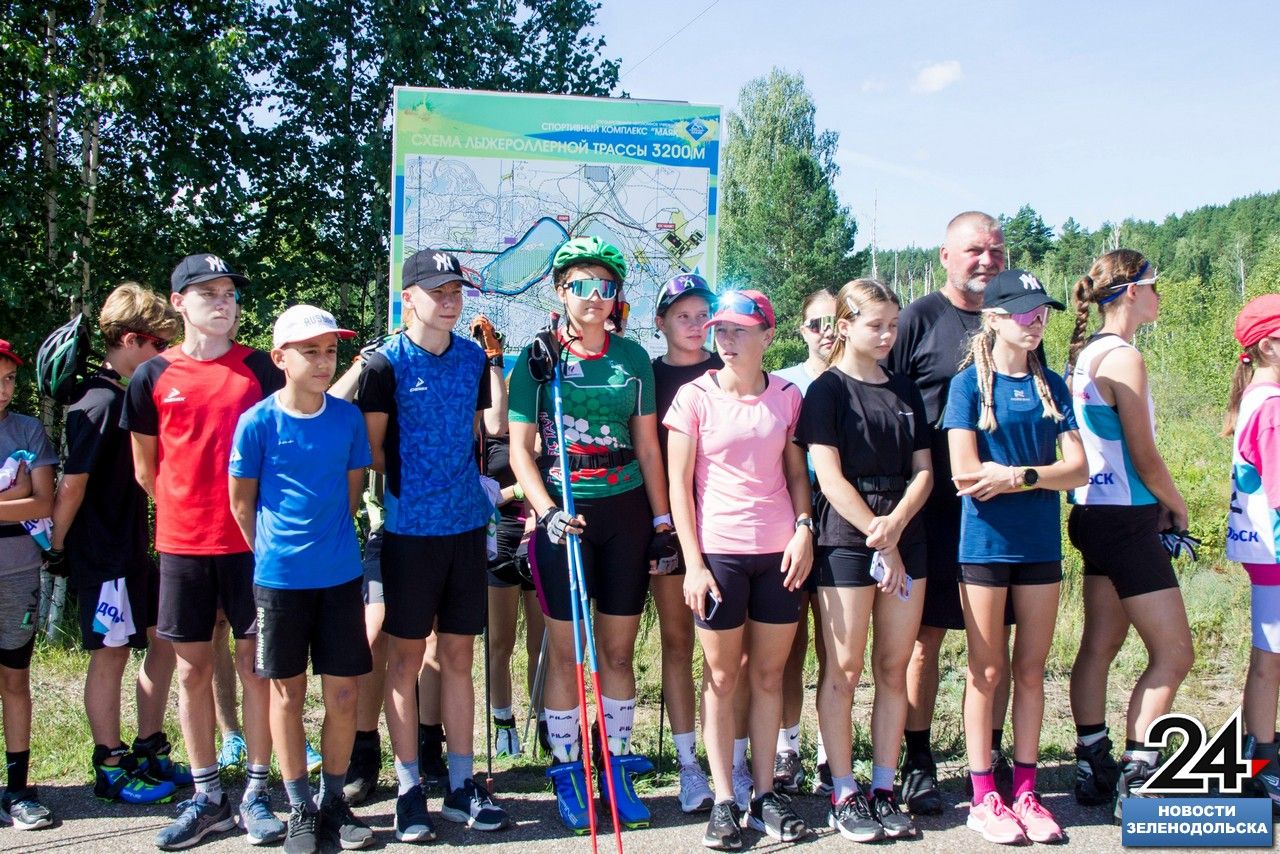 СК «Маяк». Чемпионат и первенство Зеленодольска по лыжероллерам