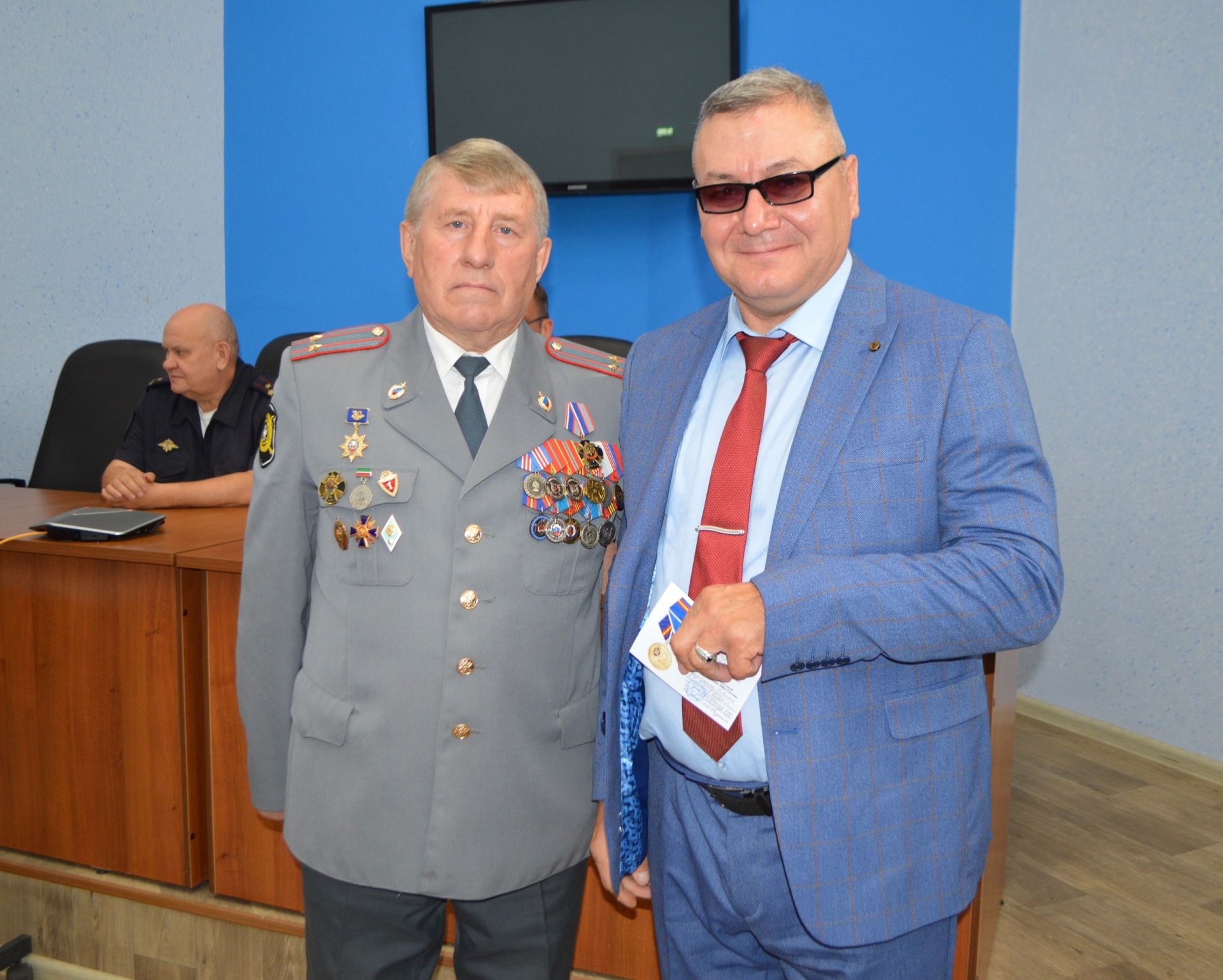 В Зеленодольске чествовали сотрудников и ветеранов патрульно-постовой службы