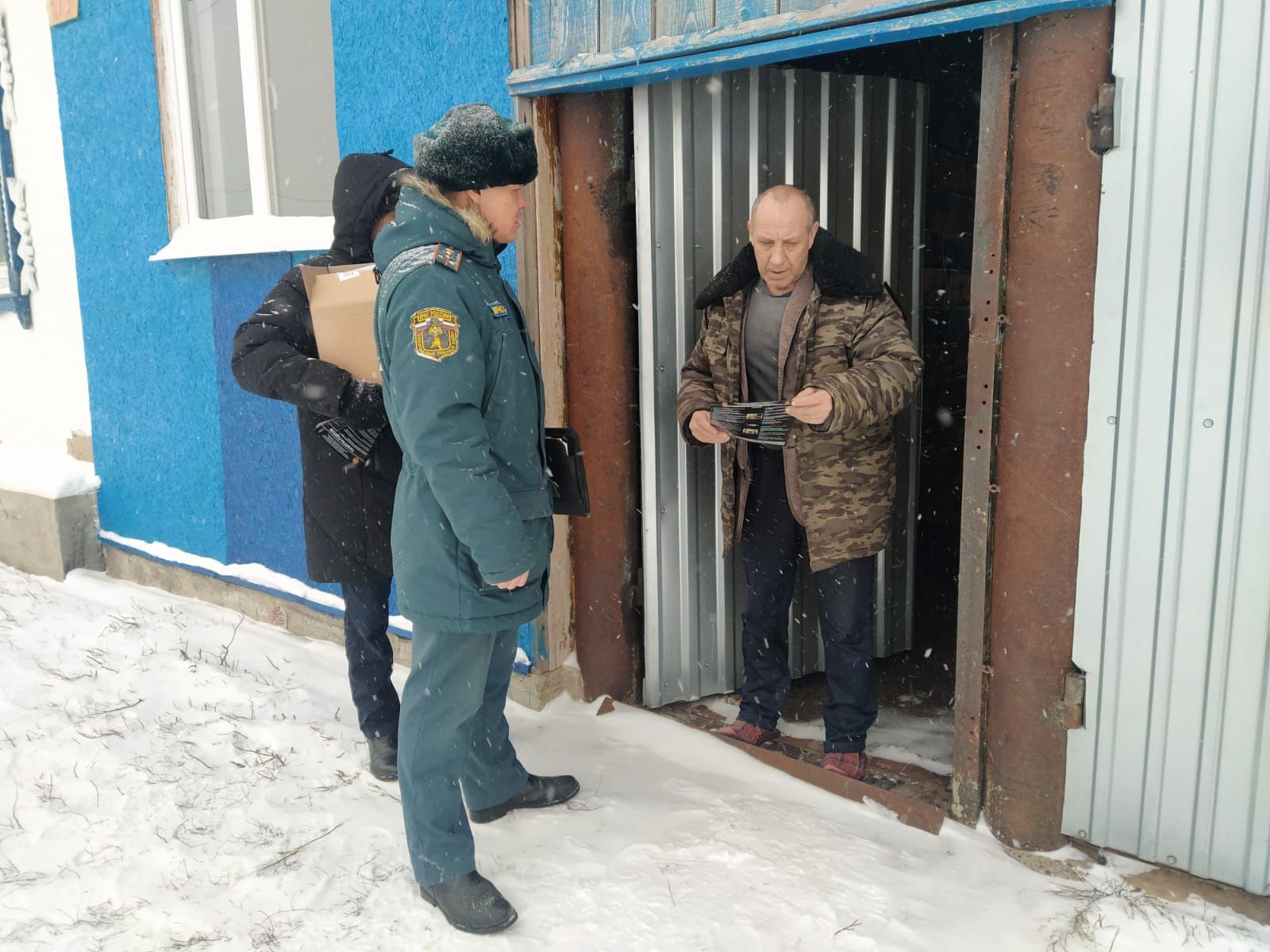 В Зеленодольске проводят дополнительные профилактические рейды по пожарной безопасности
