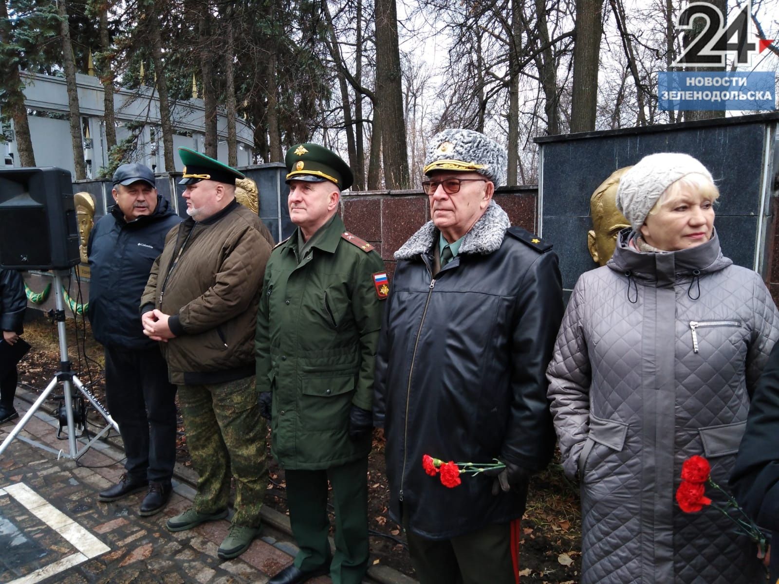 Мы помним: в Зеленодольске провели торжественный митинг, посвященный 100-летию со Дня рождения Героя СССР Николая Катина