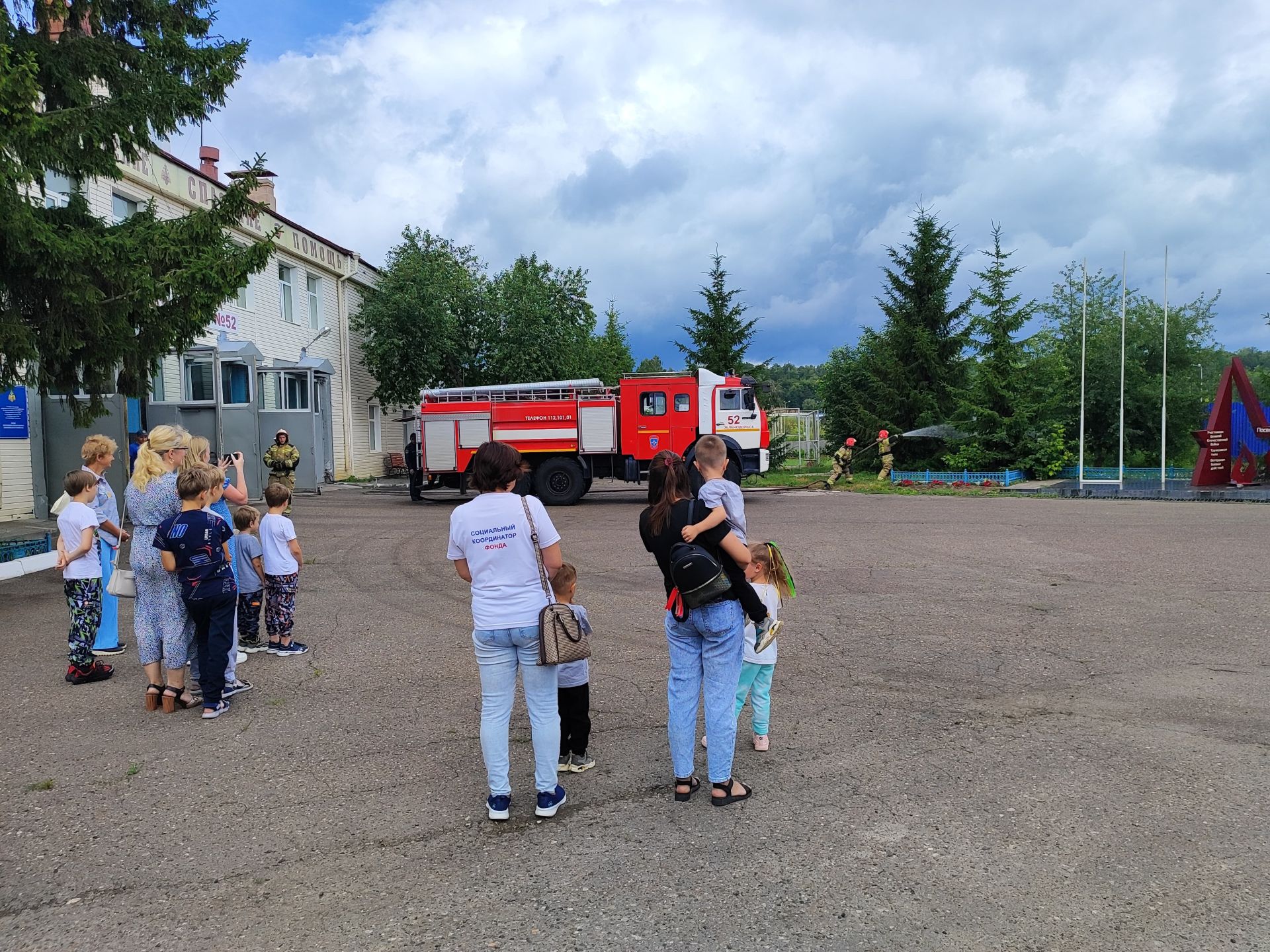 Семьи участников СВО посетили Музей пожарной охраны в Зеленодольске