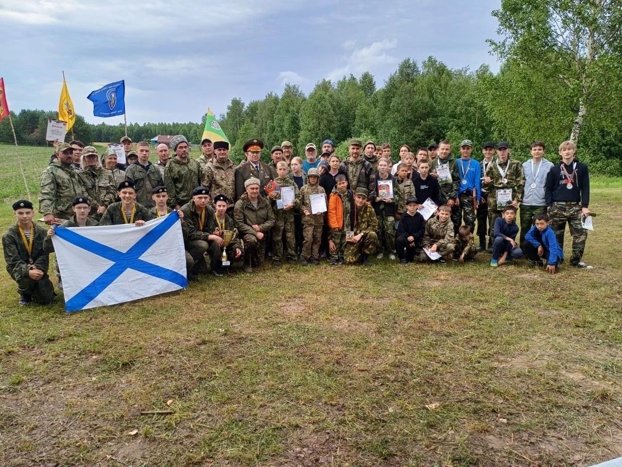 Активист Зеленодольского центра «Форпост» занял первое место в военно-спортивной игре, прошедшей в Марий Эл