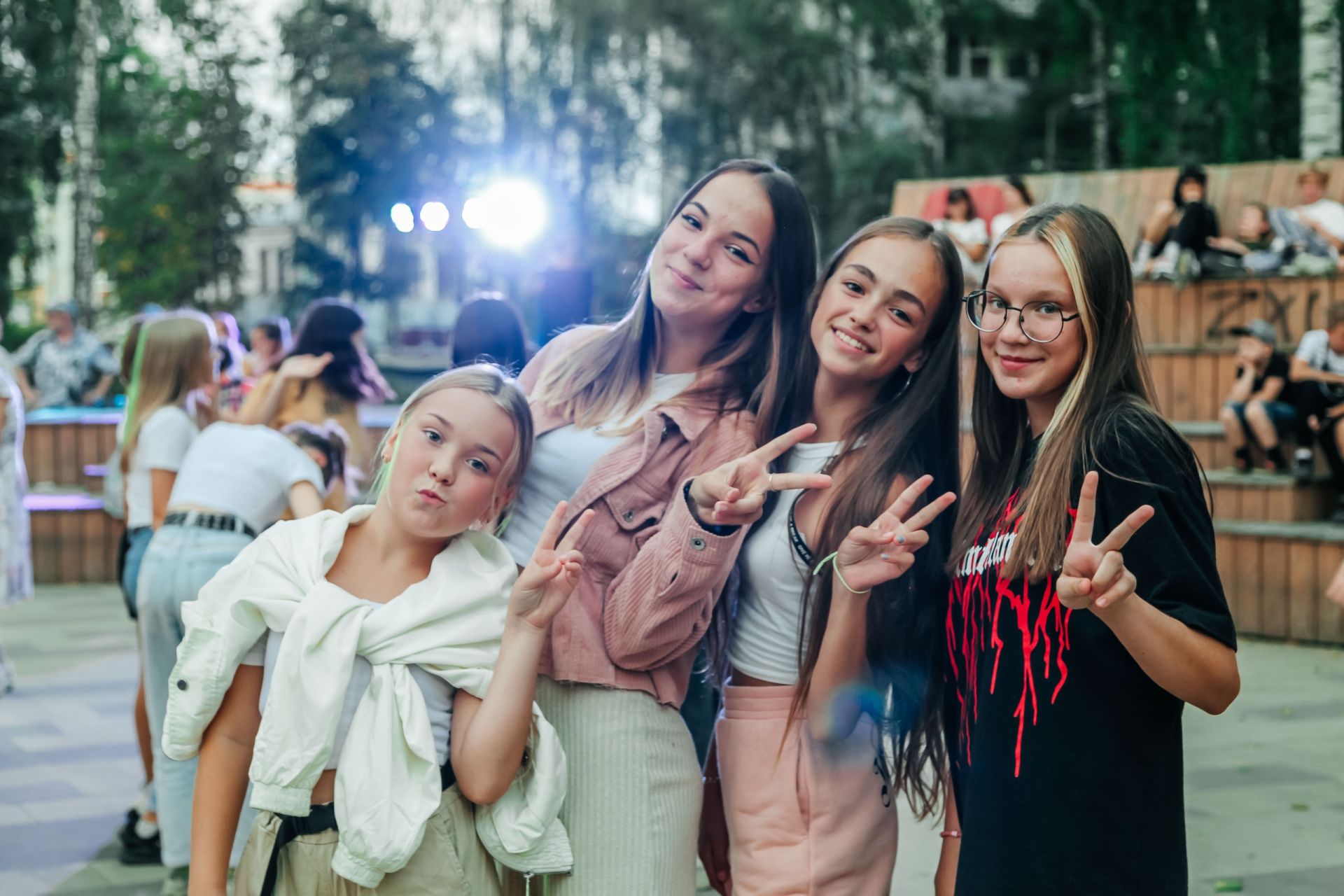 В Зеленодольске по субботам в парке проходят танцевальные вечера