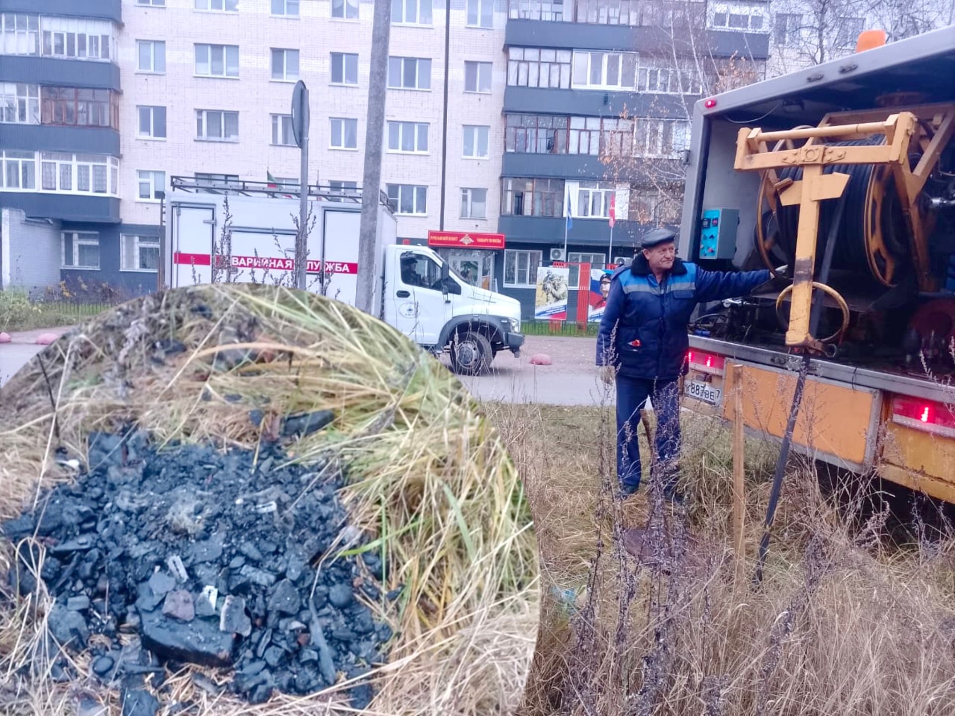 В Зеленодольске предприятие «Водоканалсервис» провело плановую промывку канализационных сетей