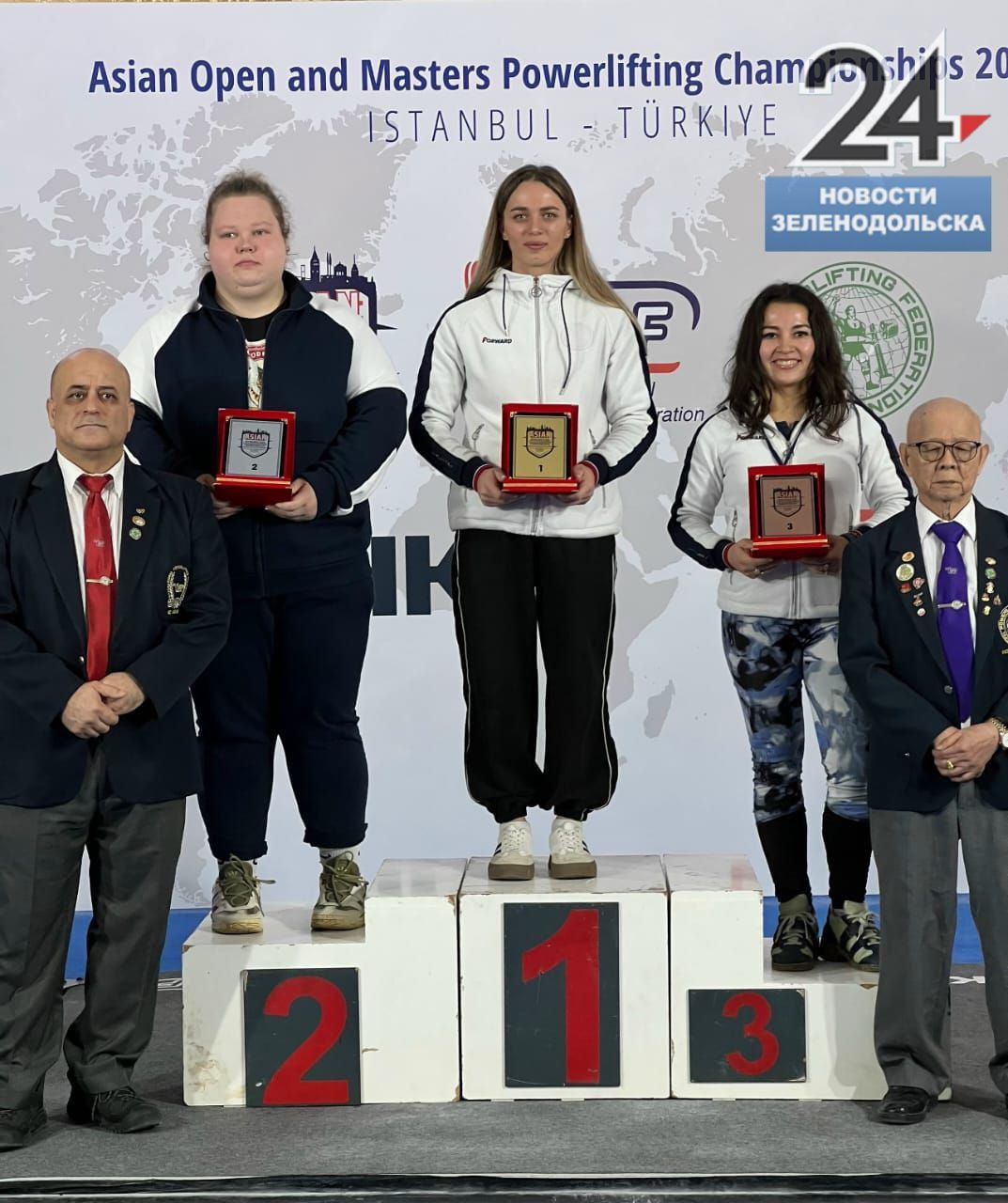 Айгуль Ситдикова стала призёром в абсолютном зачете Чемпионат Азии по троеборью в Турции
