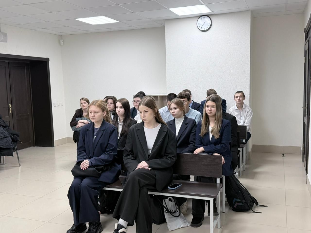 Судья Дарья Дроздова провела занятие со школьниками