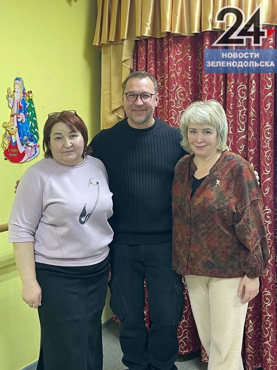 В Зеленодольском подростковом клубе «Афина» ребята встретились с  Константином Адаевым