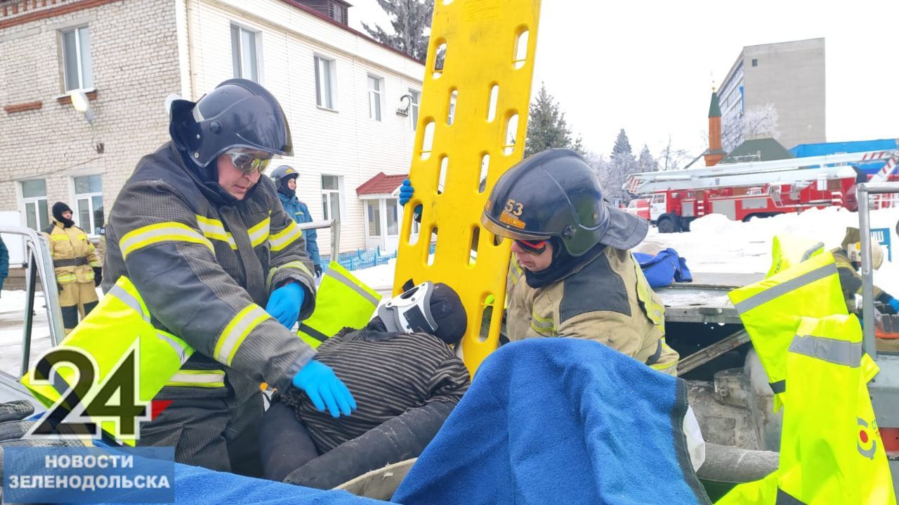 В Зеленодольске прошли соревнования пожарных по оказанию помощи пострадавшим при ДТП