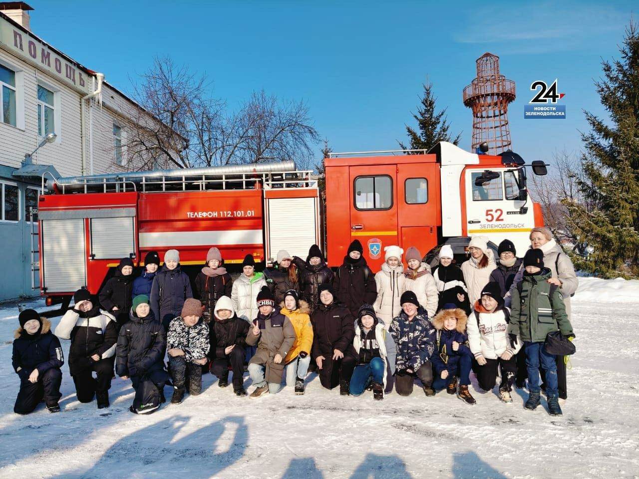 В Музее пожарной охраны Зеленодольска проводят экскурсии для школьников и кадетов
