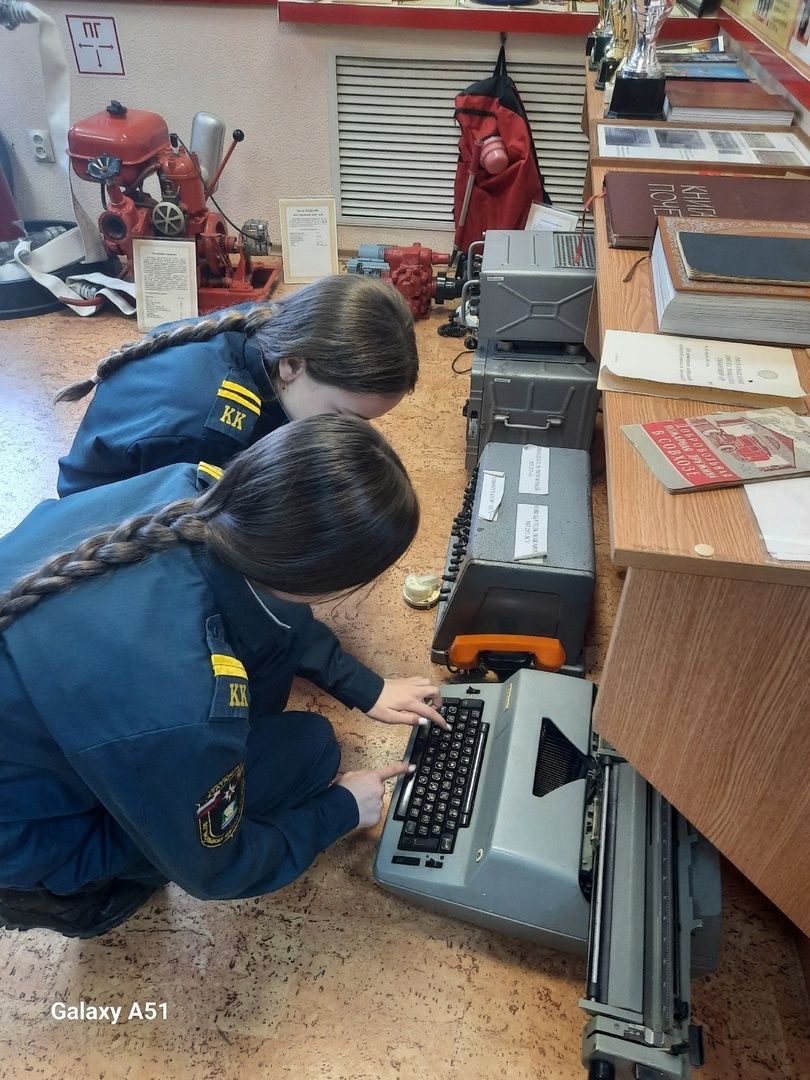 В Музее пожарной охраны Зеленодольска проводят экскурсии для школьников и кадетов