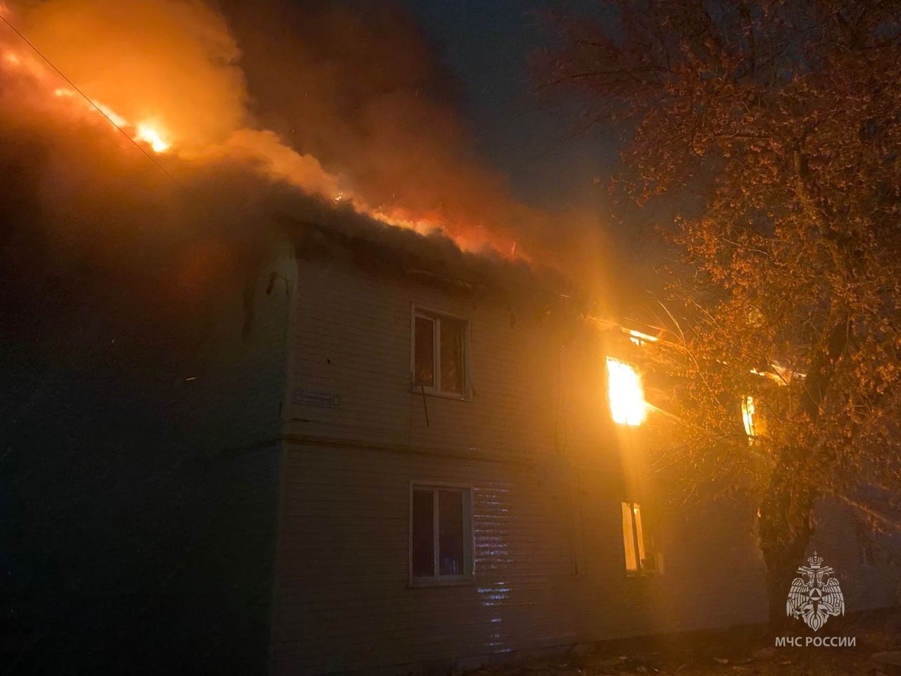 В Зеленодольском районе на пожаре погиб мужчина