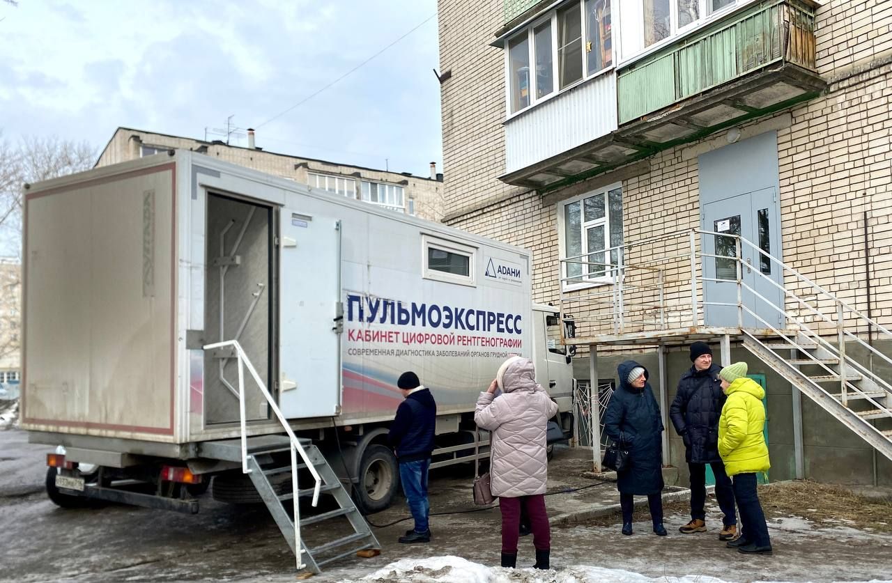 В Зеленодольске начал работу передвижной флюорограф