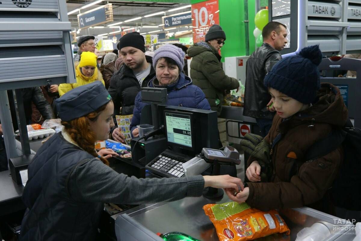 Стоимость минимальной продуктовой корзины в Татарстане за полгода выросла почти на 10%