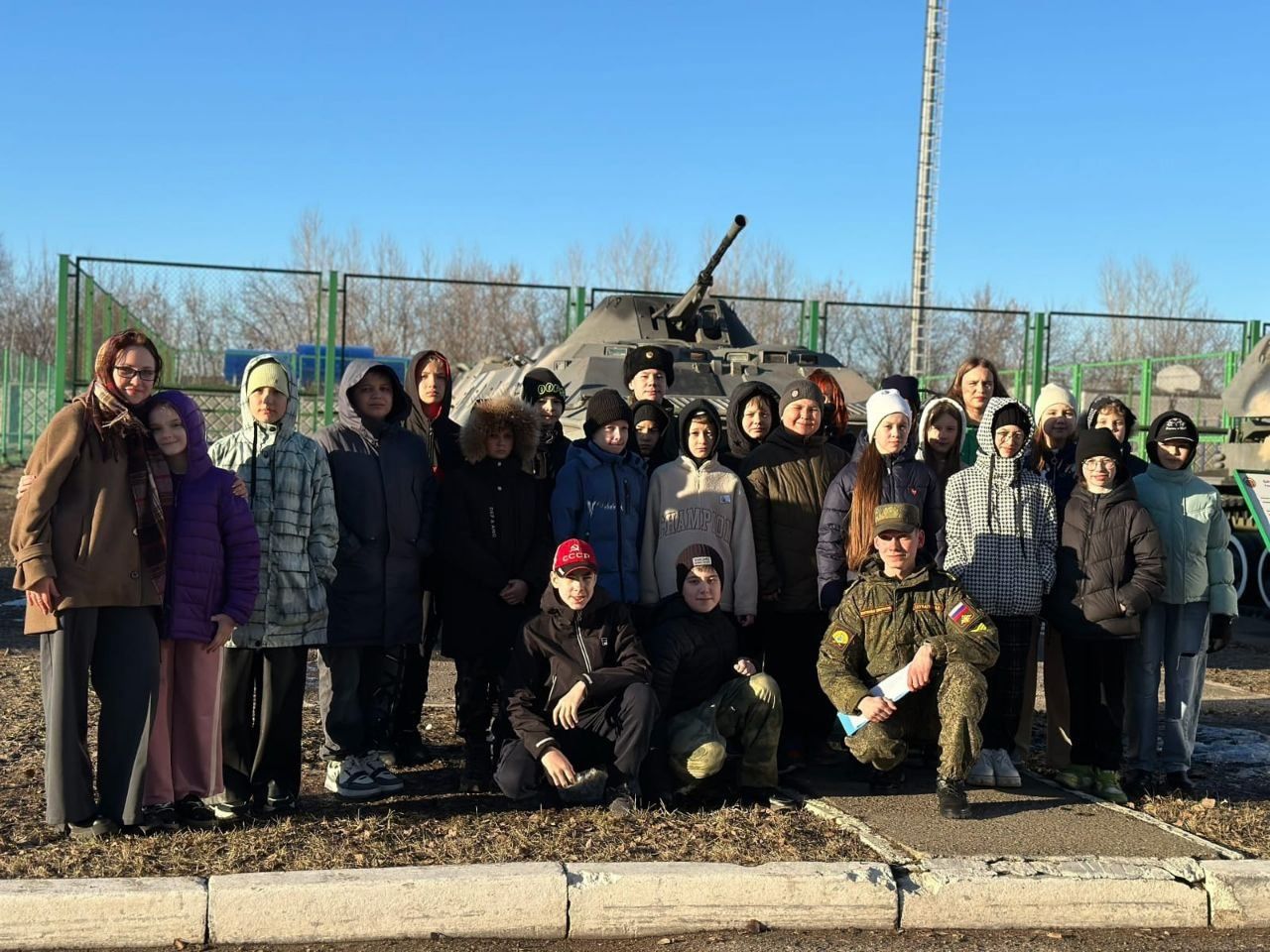 Кадеты из п.Васильево Зеленодольского района отправились на каникулы в республиканский центр «Патриот»