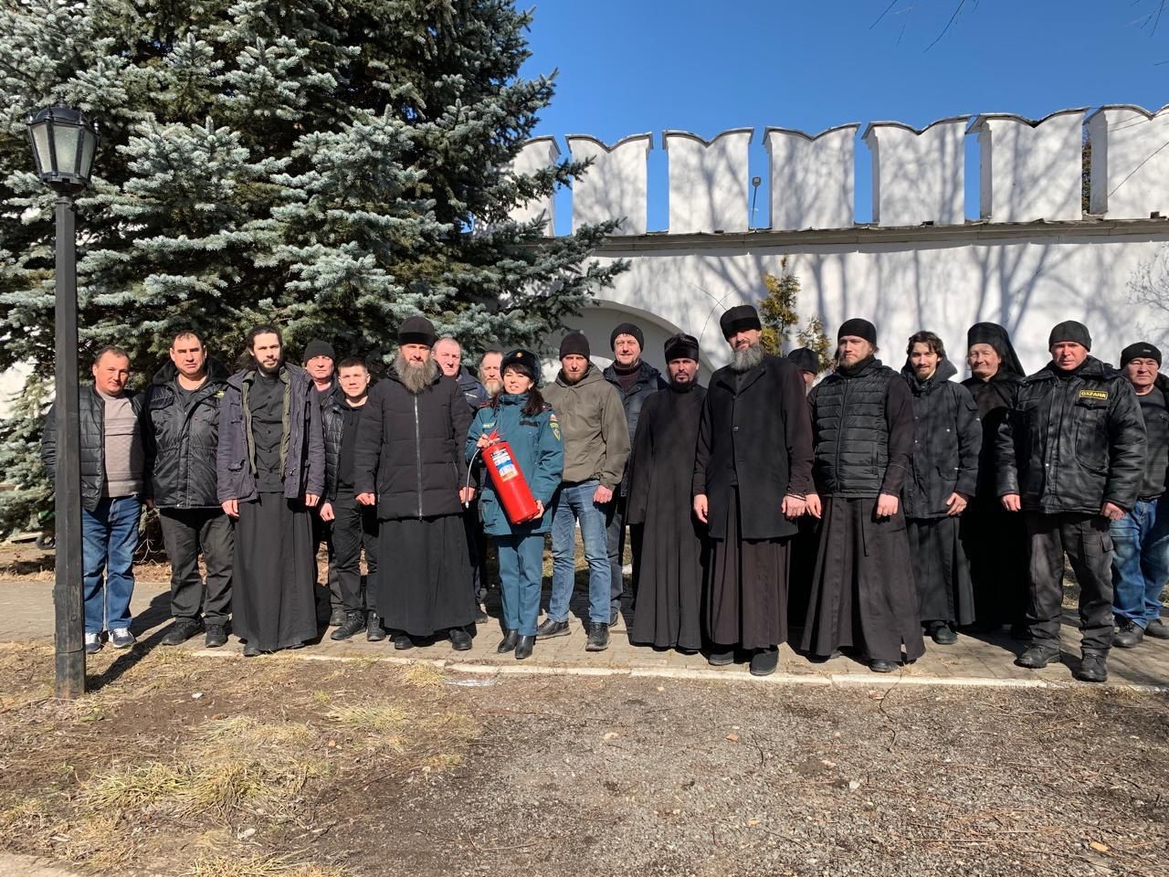 Сотрудники МЧС провели в Раифском монастыре беседу о пожарной безопасности
