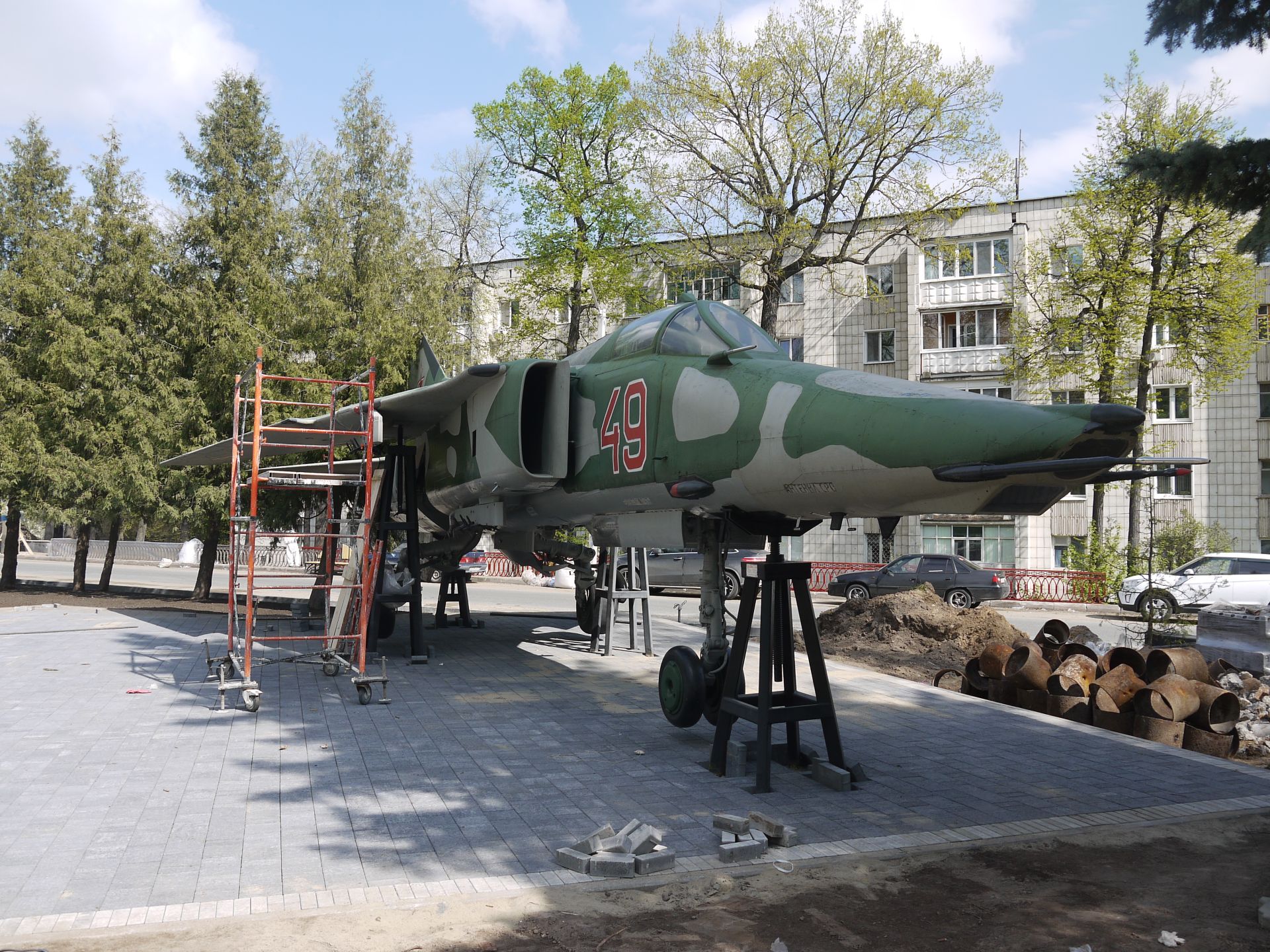 В Зеленодольске к 9 Мая преображается Парк Победы