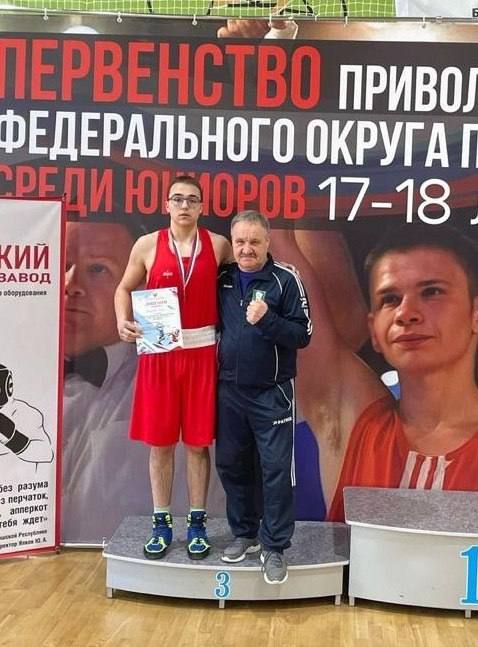 Учащийся васильевской спортивной школы № 2 завоевал бронзу Первенства ПФО по боксу