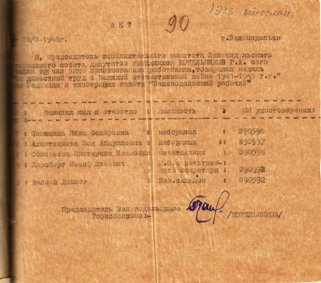 Немые свидетели войны — архивные документы