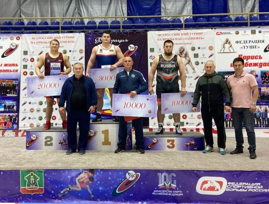 Зеленодолец завоевал первое место на турнире по греко-римской борьбе на призы ПАО «ТАТНЕФТЬ»
