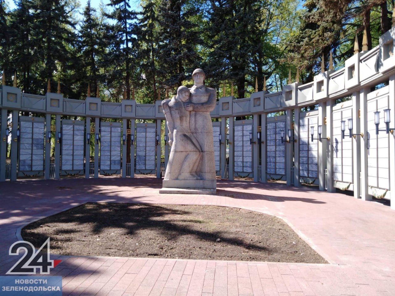 Завершается обновление Парка Победы в Зеленодольске