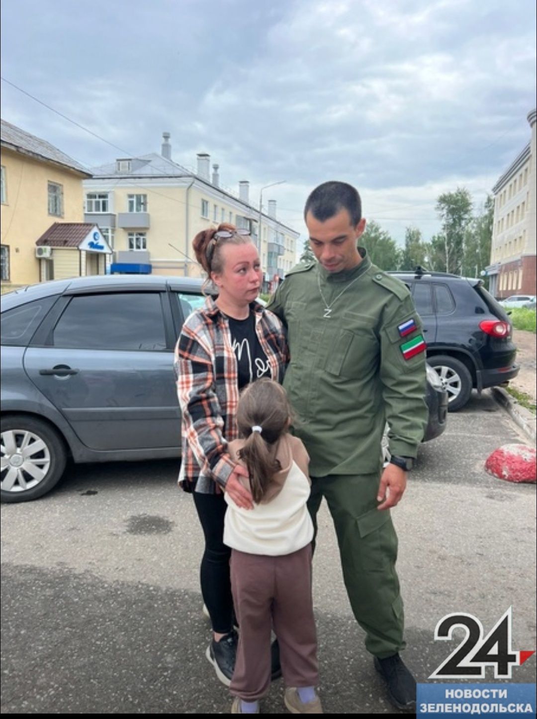 Из Зеленодольска в зону СВО отправили новую группу контрактников