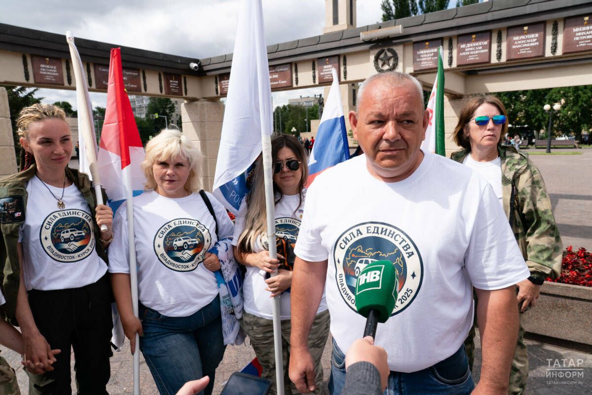 Межрегиональный гуманитарный автопробег «Сила единства» прибыл в столицу Татарстана