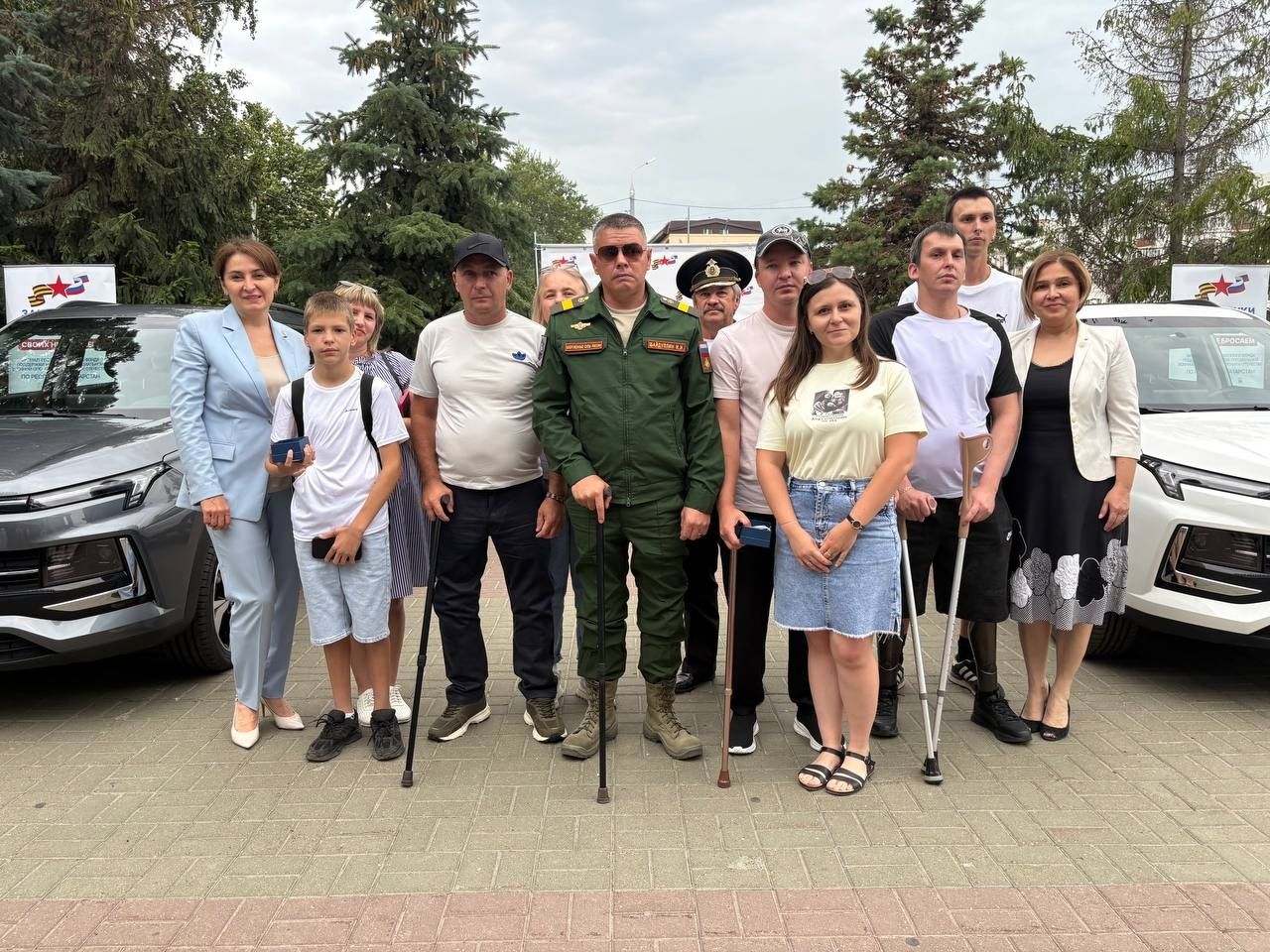 Ветеран СВО из Зеленодольска получил автомобиль от фонда «Защитники Отечества»
