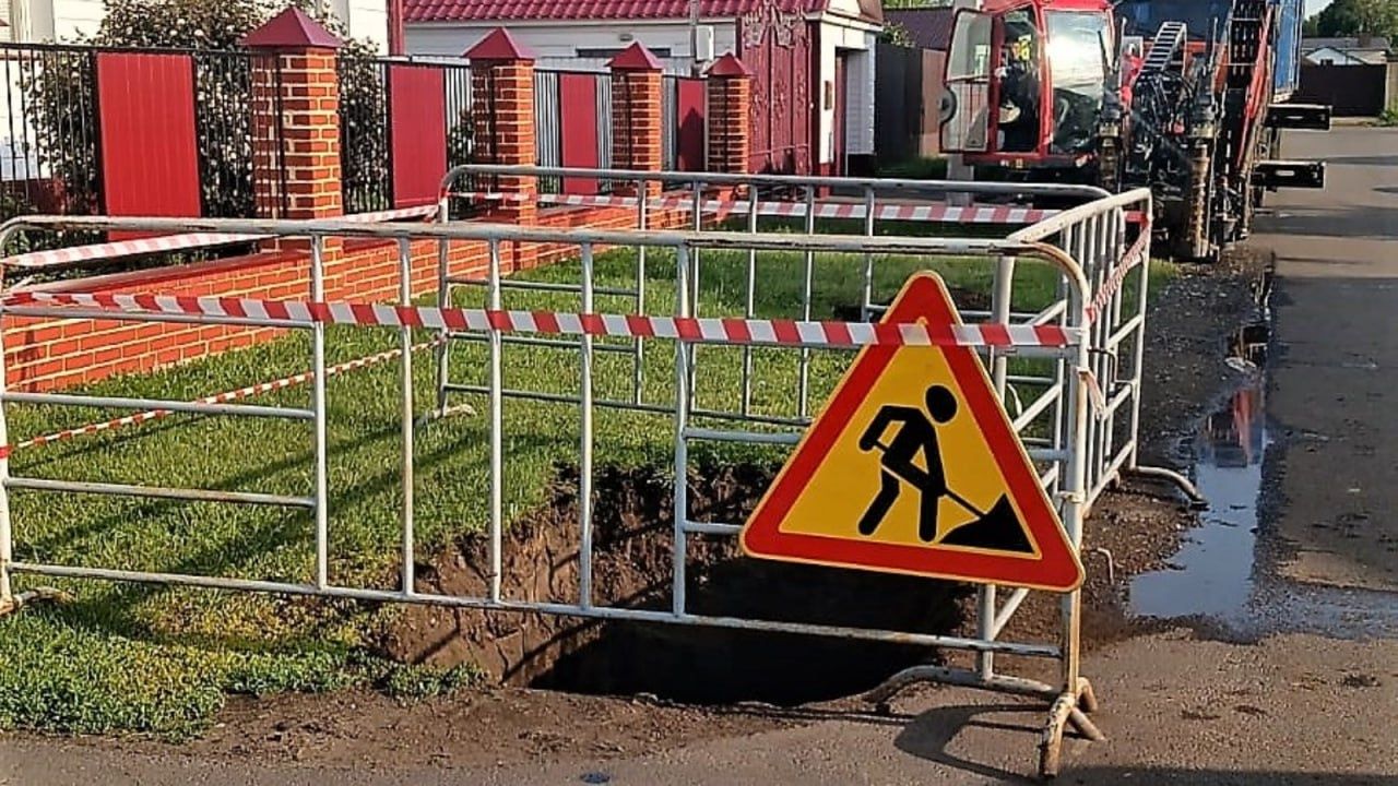 В п. Васильево Зеленодольского района обновляют более 5 км водопроводных сетей по нацпроекту