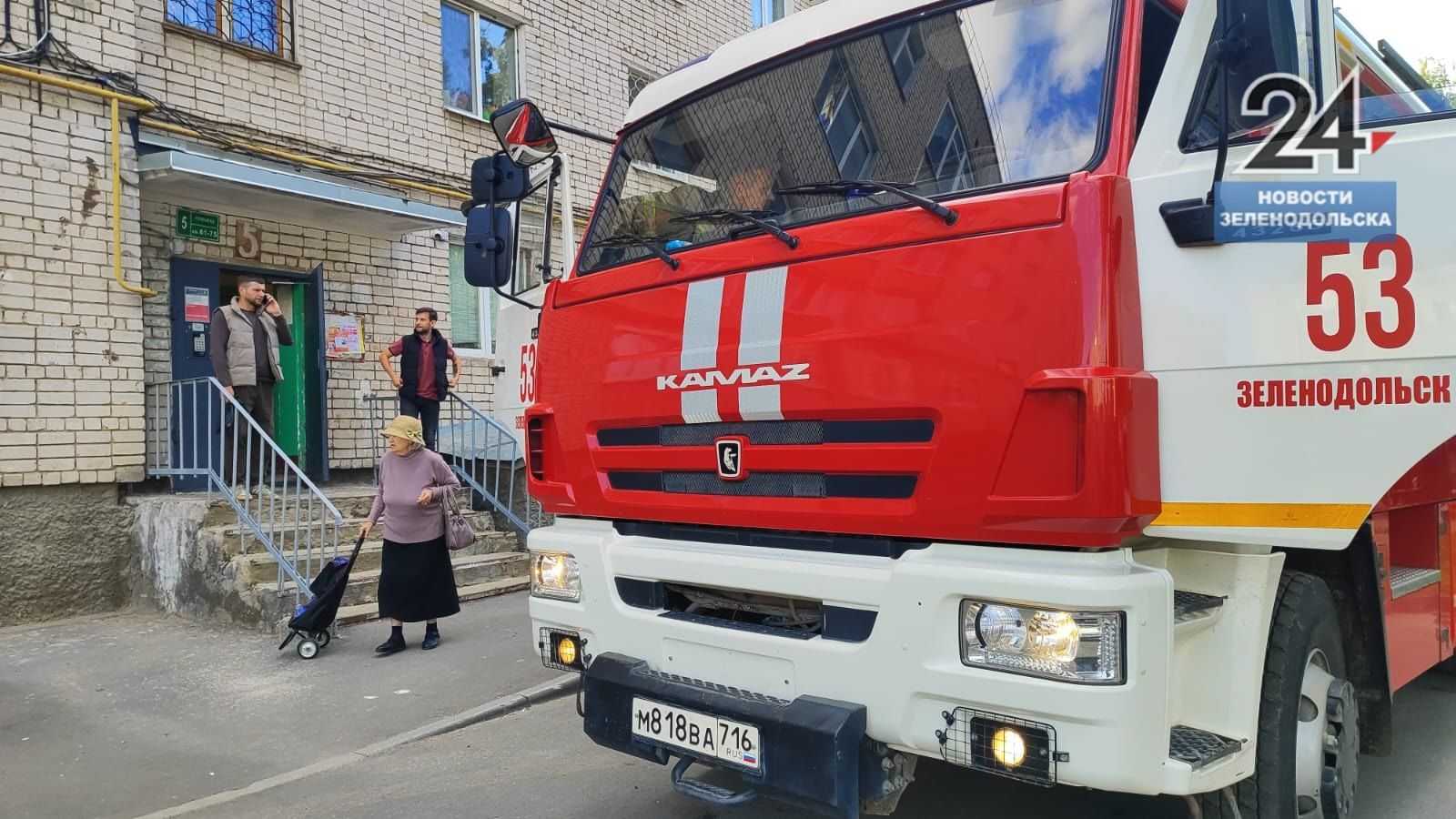 На улице Энгельса удалось избежать серьезного пожара