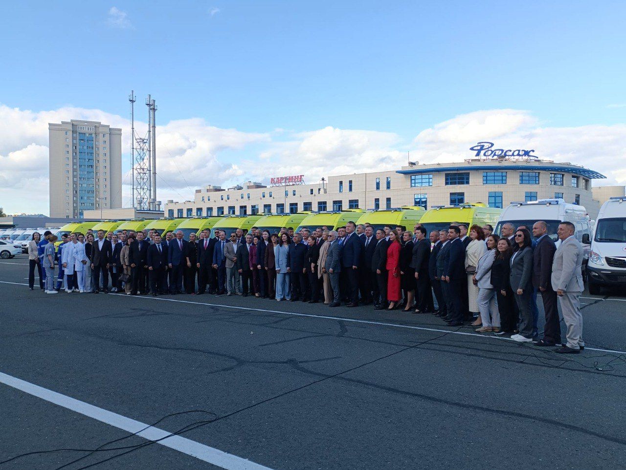 Автопарк Зеленодольской ЦРБ пополнили 4 автомобиля скорой помощи