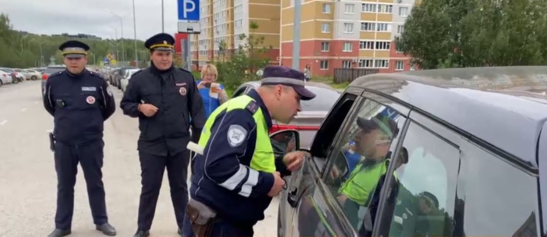 В Зеленодольске инспекторы ГИБДД проверили соблюдение правил перевозки детей