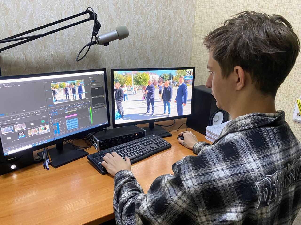 Журналисты ИЦ «Зеленый Дол» освещают выборы с раннего утра