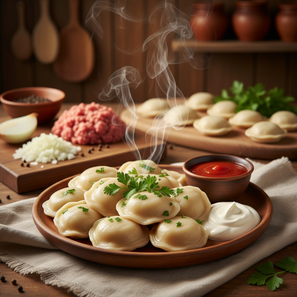 Секрет сочного фарша для сибирских пельменей