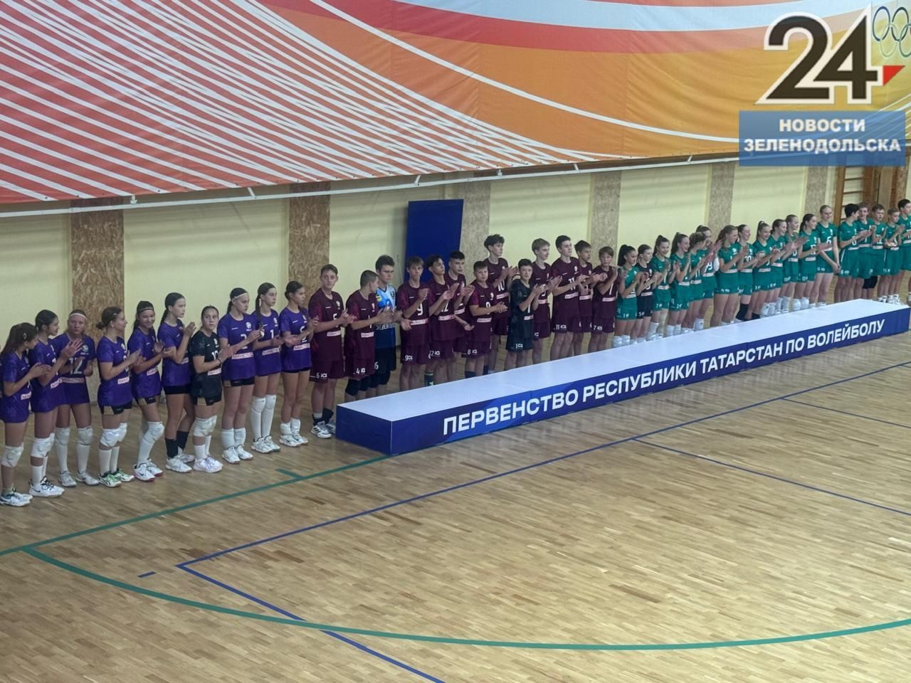 Зеленодольцы — чемпионы Первенства РТ по волейболу