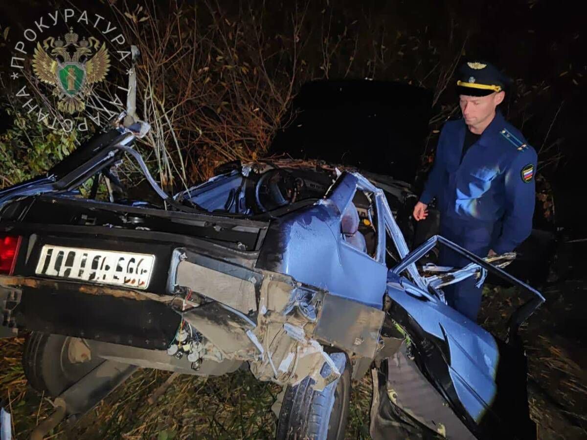 В Елабужском районе Татарстана сразу четыре человека погибли в ДТП с фурой