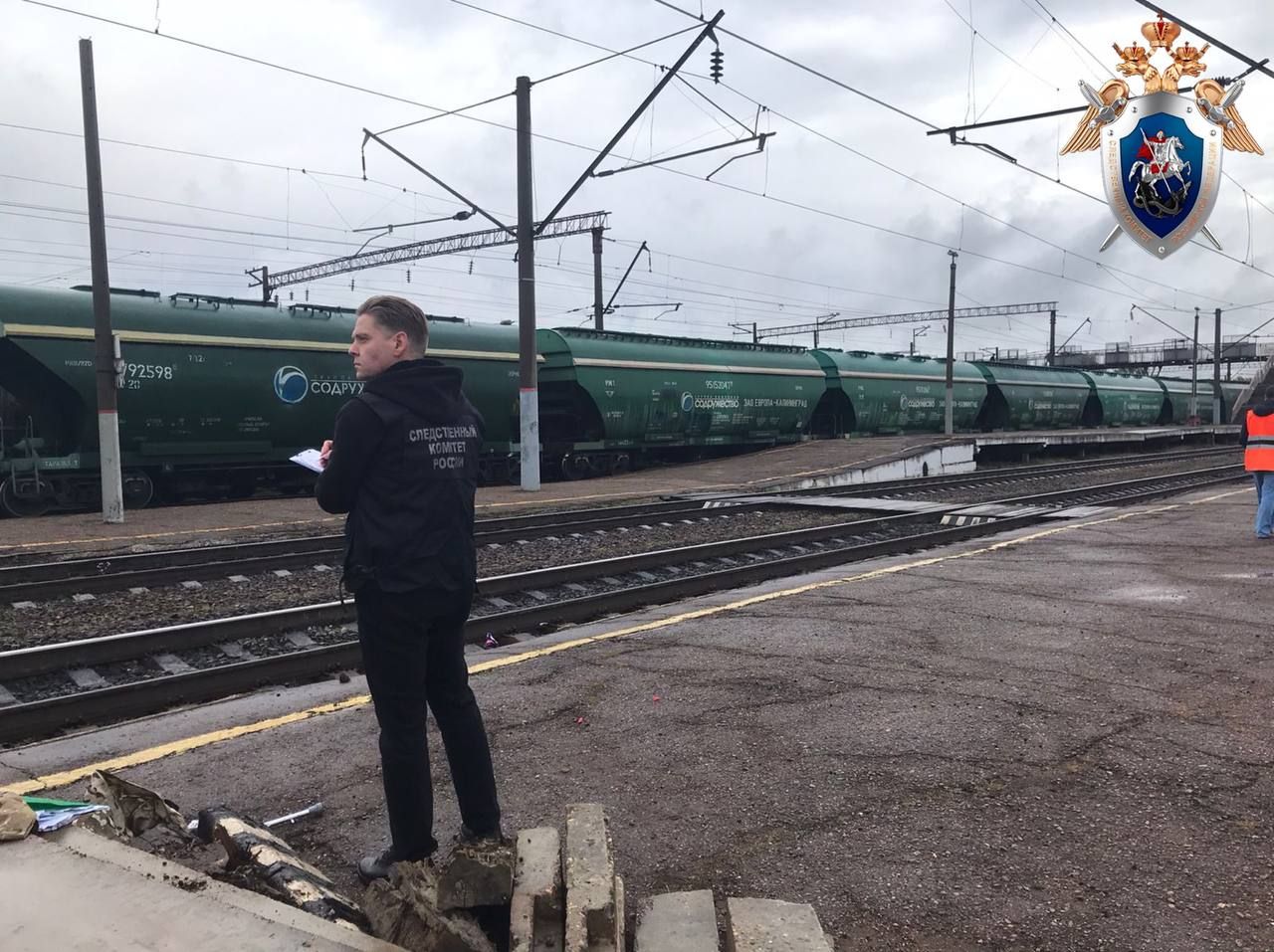 В Зеленодольске мужчина погиб, переходя железнодорожные пути на станции Зеленый Дол