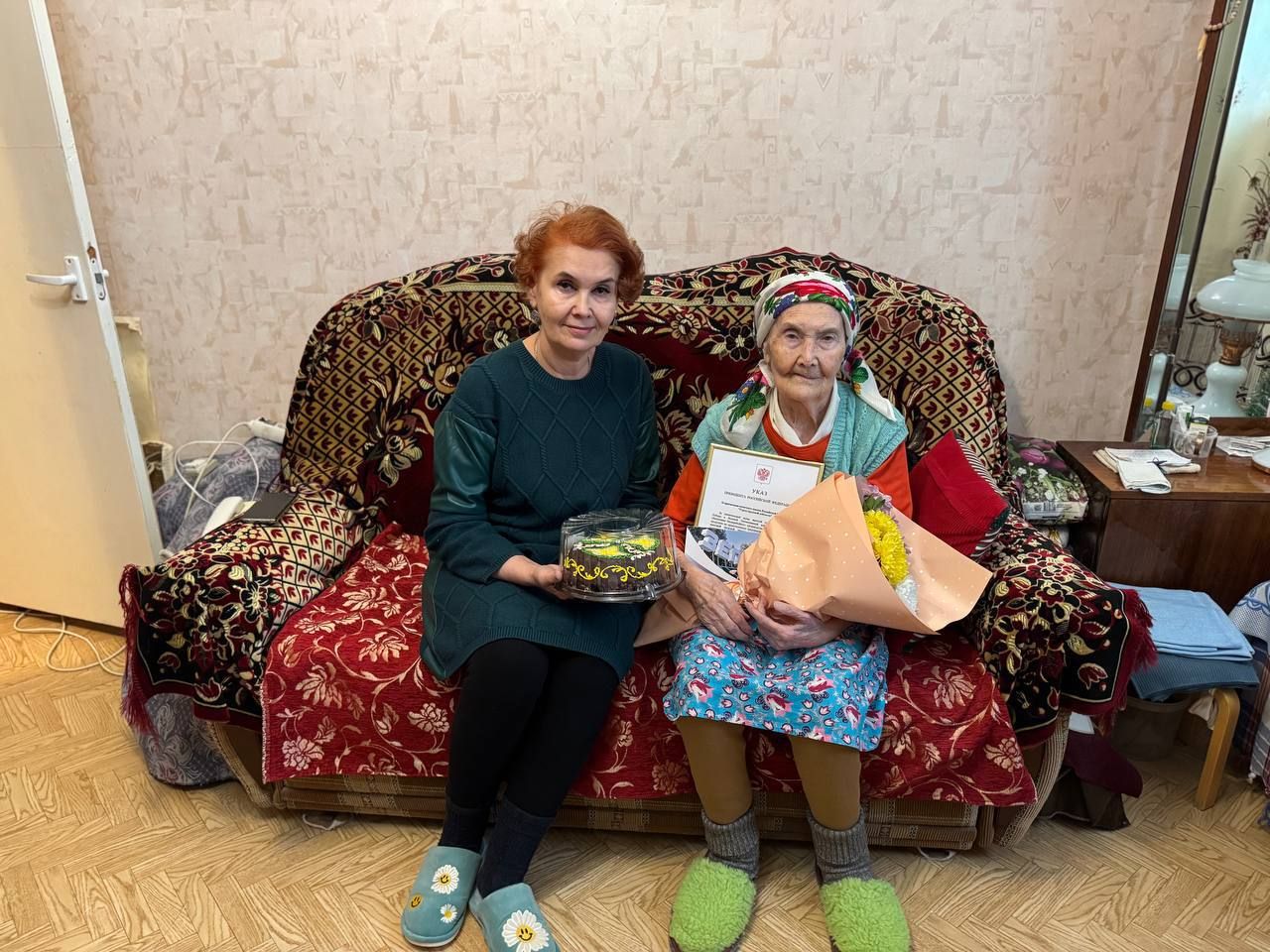 Две жительницы Зеленодольска отметили сегодня юбилеи