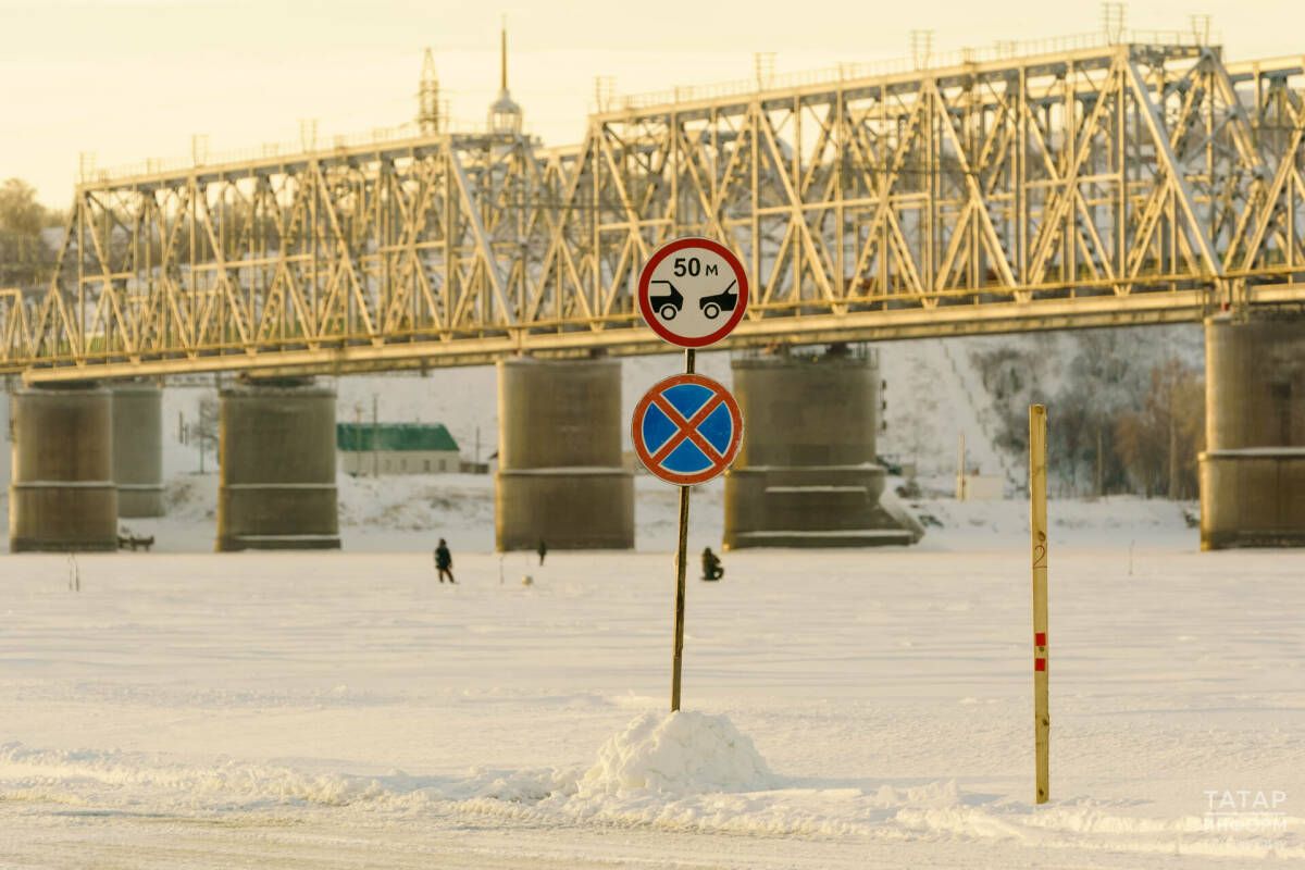 Ледовая переправа Зеленодольск — Нижние Вязовые открывается с 17 января