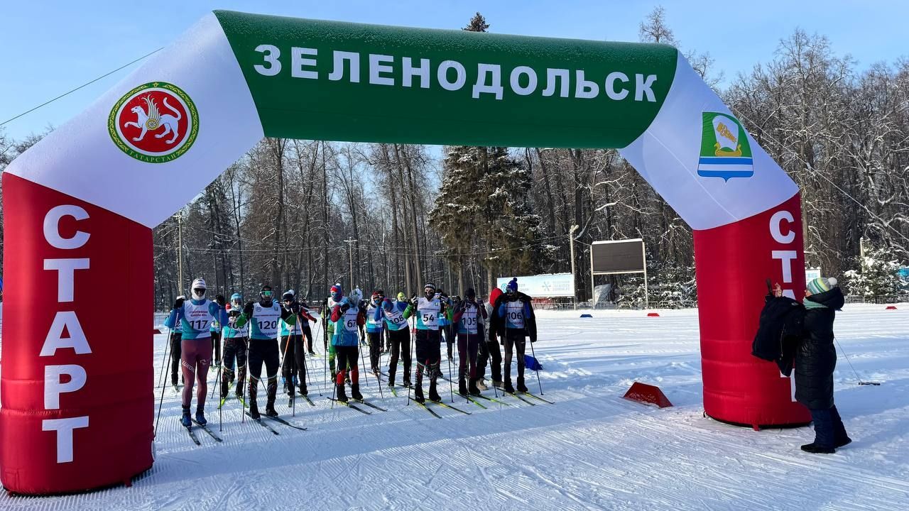 Неделя в Зеленодольске прошла под знаком лыж