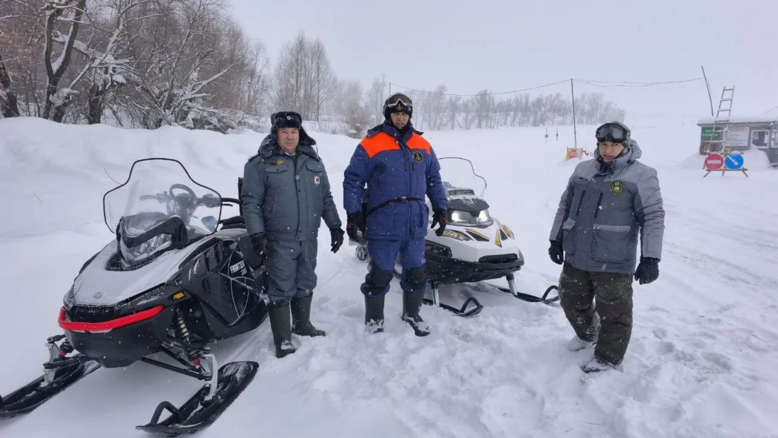 В Зеленодольске прошел рейд по снегоходам