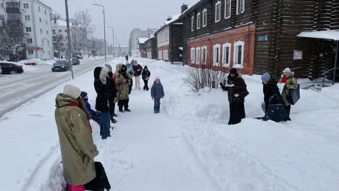 В Зеленодольске состоялся спектакль-променад