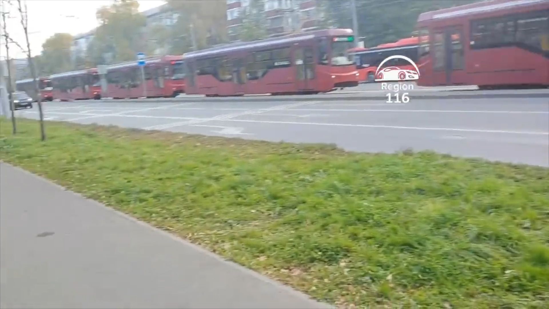 Движение трамваев было заблокировано более часа из-за ДТП на Сибирском тракте в Казани