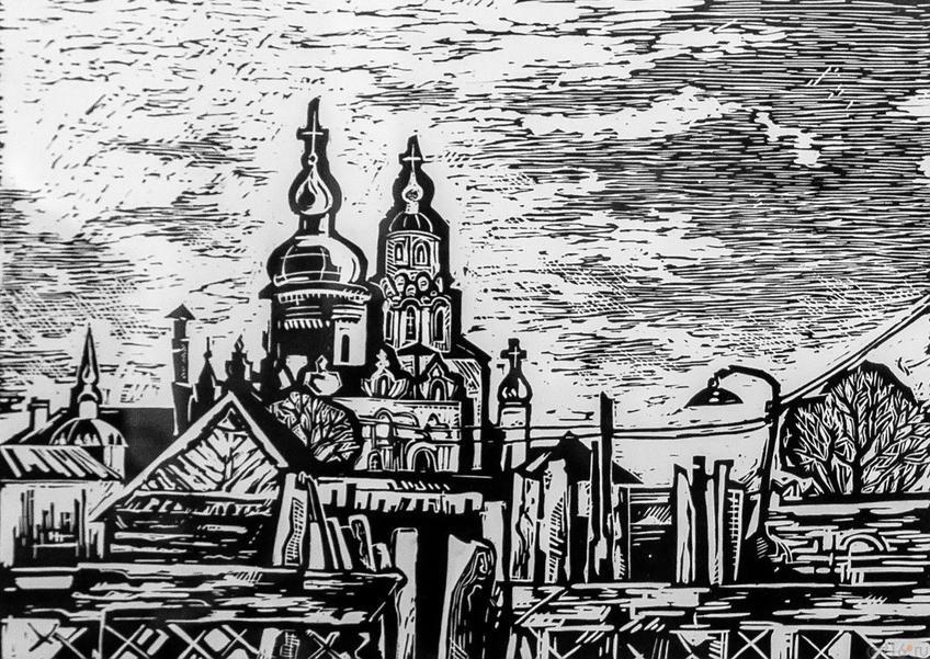 «Я вижу мир в чёрно-белых линиях»: как графика стала языком художницы из Зеленодольска