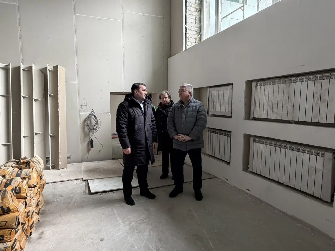 Глава Зеленодольского района Михаил Афанасьев проинспектировал ход ремонта судостроительного колледжа