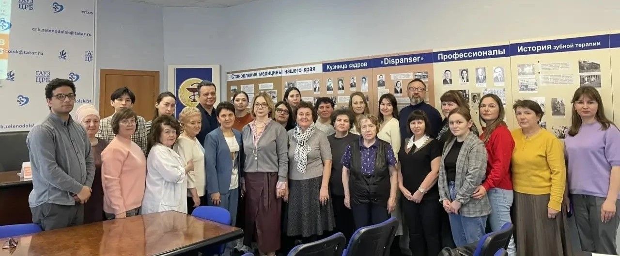 В Зеленодольской ЦРБ состоялся выездной цикл Республиканской школы кардиологов и терапевтов