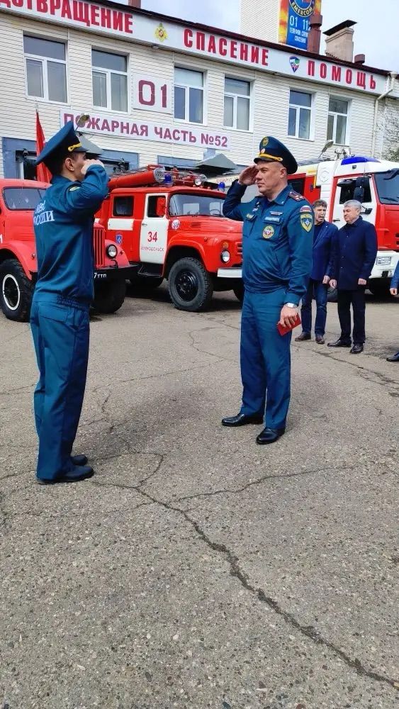 Сегодня свой профессиональный праздник отмечают сотрудники противопожарной службы