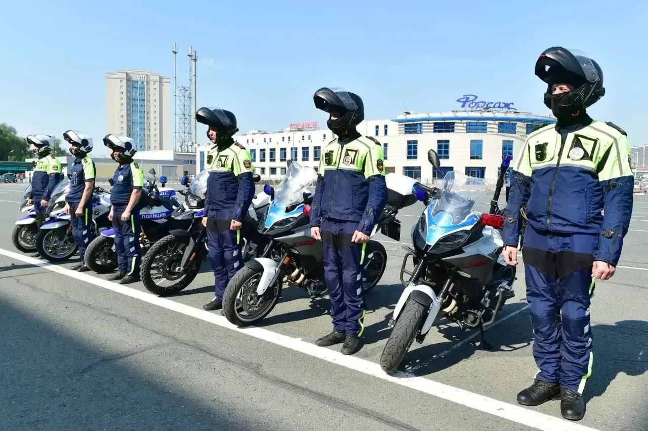 Полицейские мотоэкипажи приступили к патрулированию дорог Татарстана