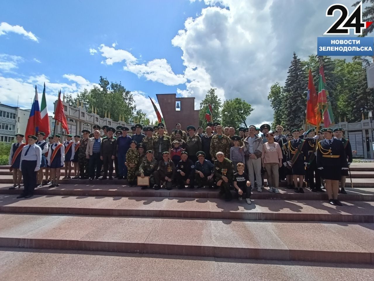 В Зеленодольске прошло мероприятие в честь Дня пограничника